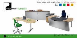 Vital-Office office furniture according to ergonomics and Feng Shui