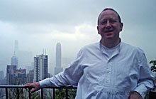 Peter Jordan view from peak bei der 4. Internationale Konferenz ber wissenschaftliches Feng Shui in der Architektur an der Hongkonger City Universitt